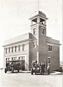 Brick Firehall built in 1924
